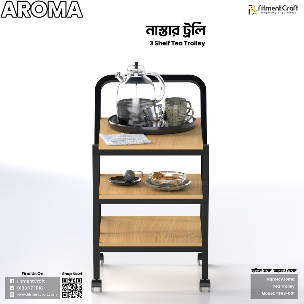 Aroma - Tea Trolley | TTV3-001