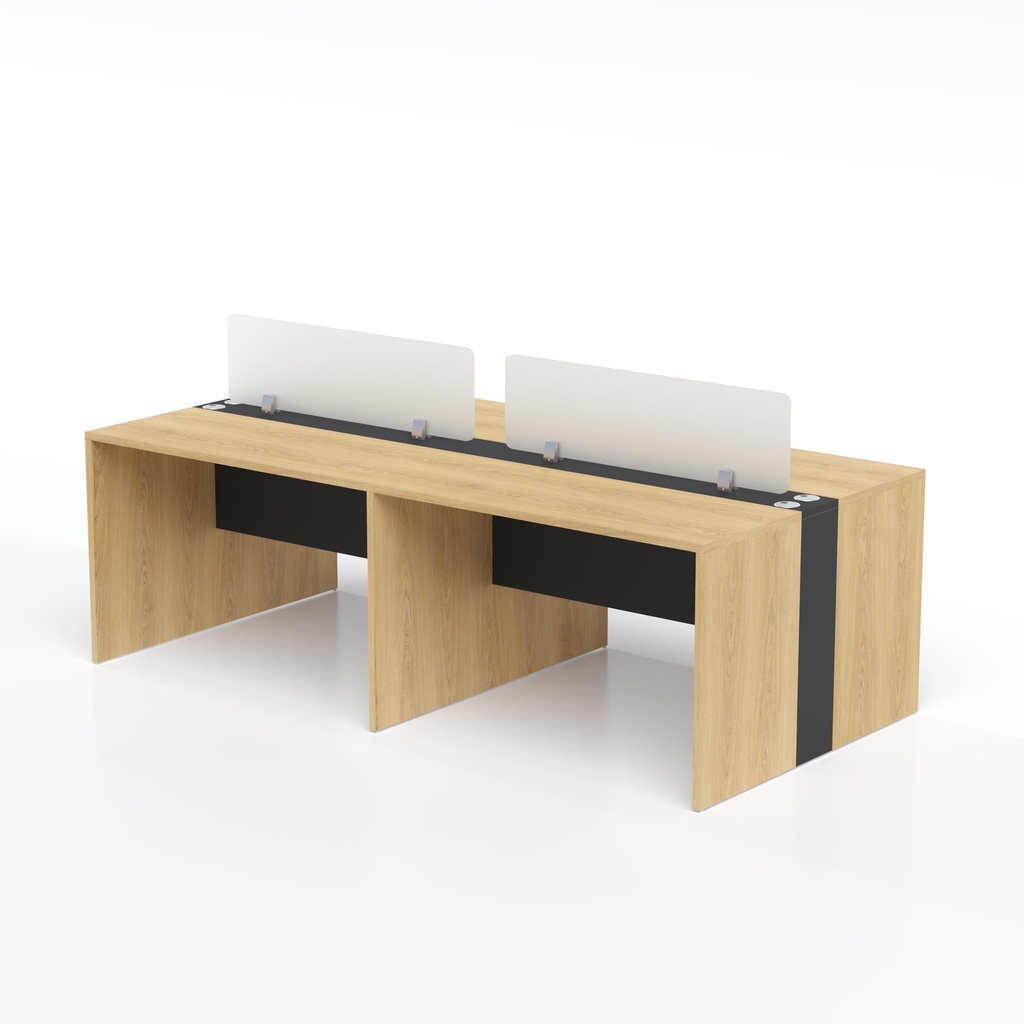 Tivin Face to Face Four Seater Workstation