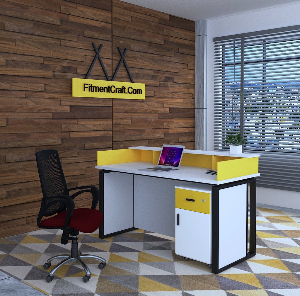 Reception Counter with Storage | OSV1-112