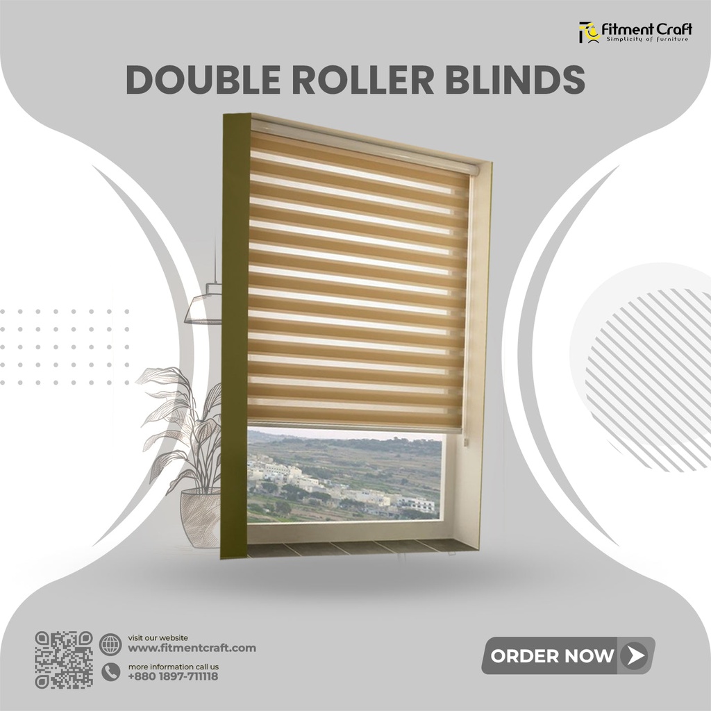 Double Roller Blinds | RBV1-001