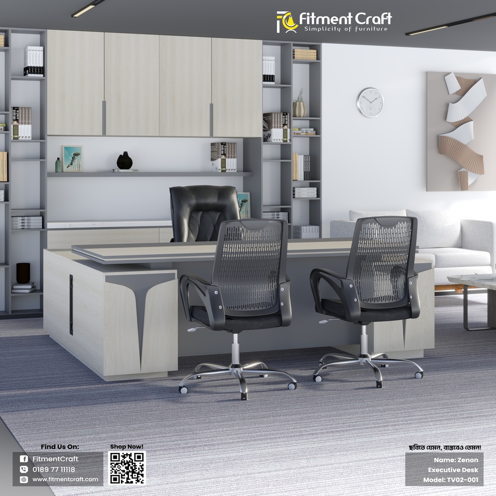 Zenon - Executive Desk | TV02-001