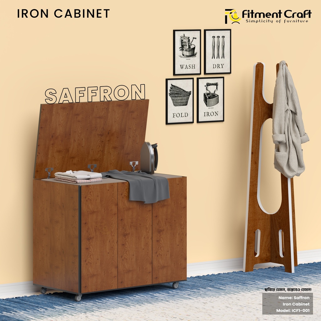 Saffron - Iron Cabinet । ICF1-001
