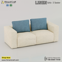 Linen 2 Seater -Sofa । HSV2-018