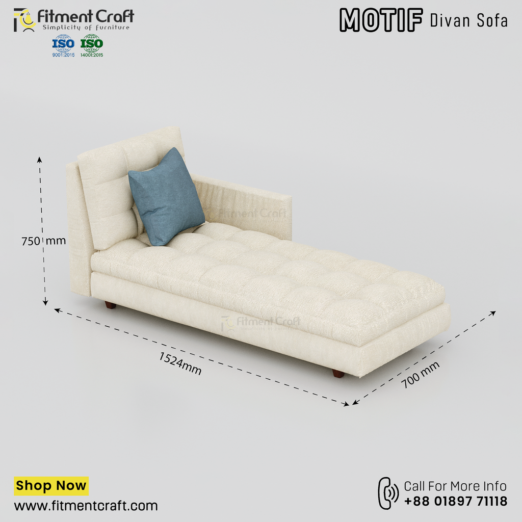 Motif-Divan Sofa । HSV2-026