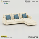 Axon L-shaped sofa । HSV2-034