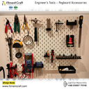 Engineer’s Tools – Pegboard Accessories
