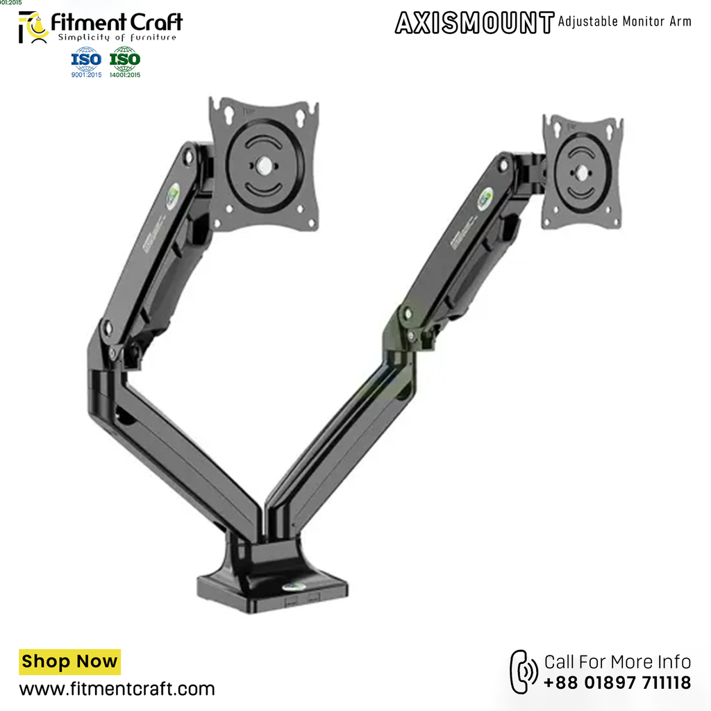 AxisMount – Adjustable Monitor Arm । AJMA-002