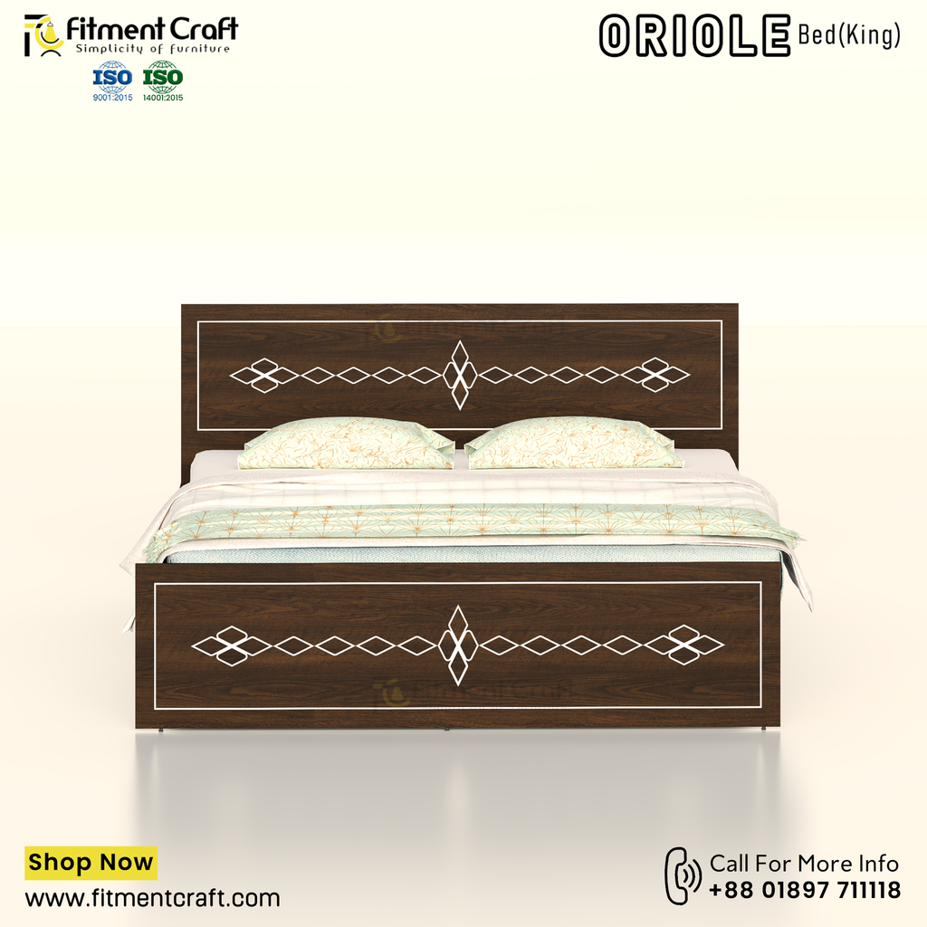 Oriole- King Size Bed । ABV1-010