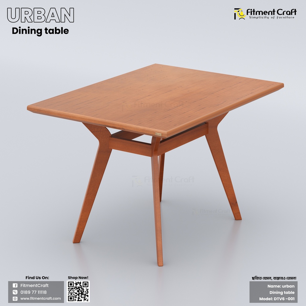 Urban - Dining Table |DTV6-001 