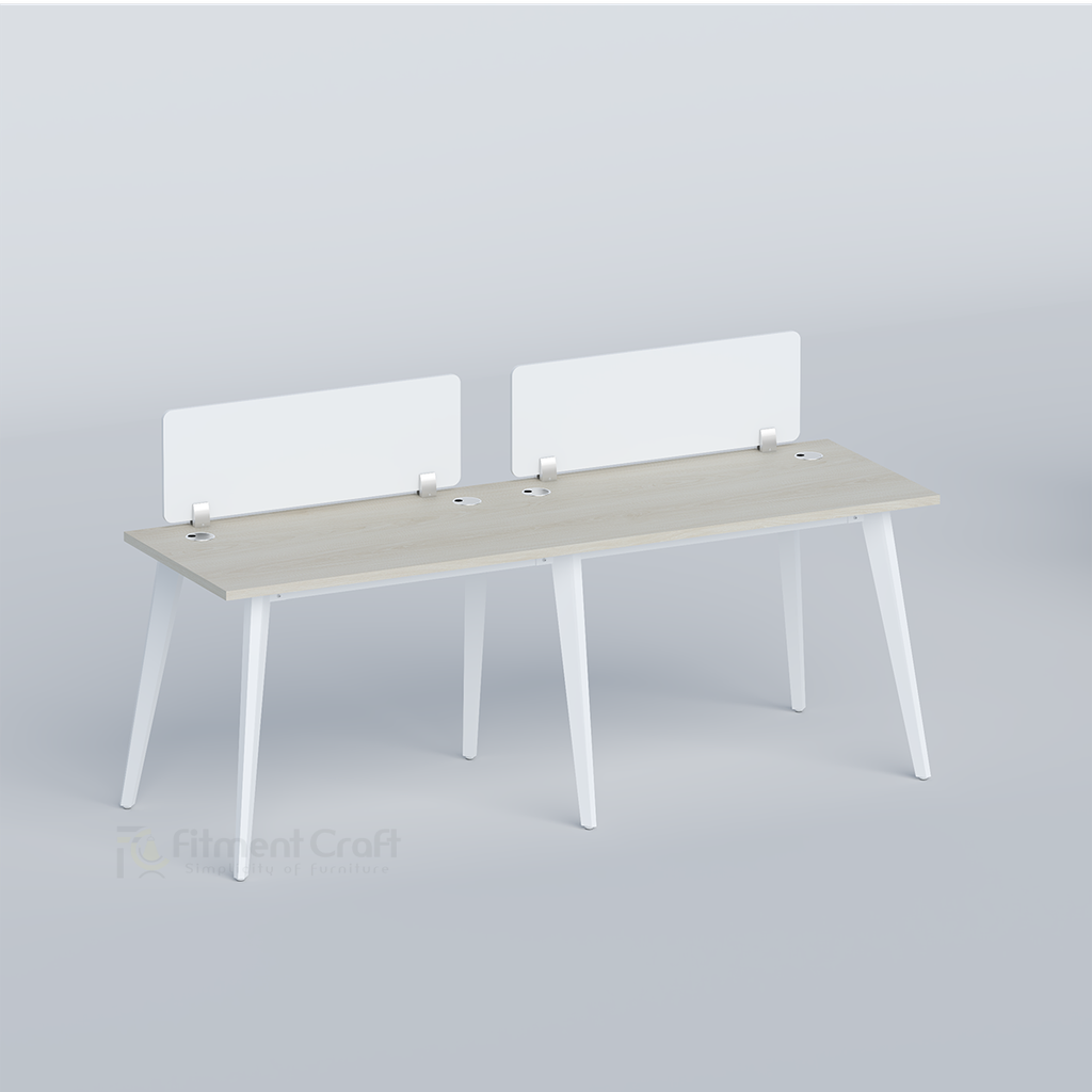 Zenora Side by Side Two Seater Workstation