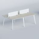 Zenora Four-Seater Workstation