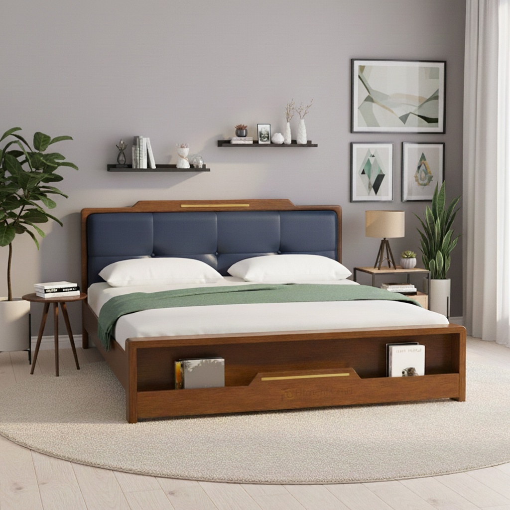 Posh Queen Size Bed