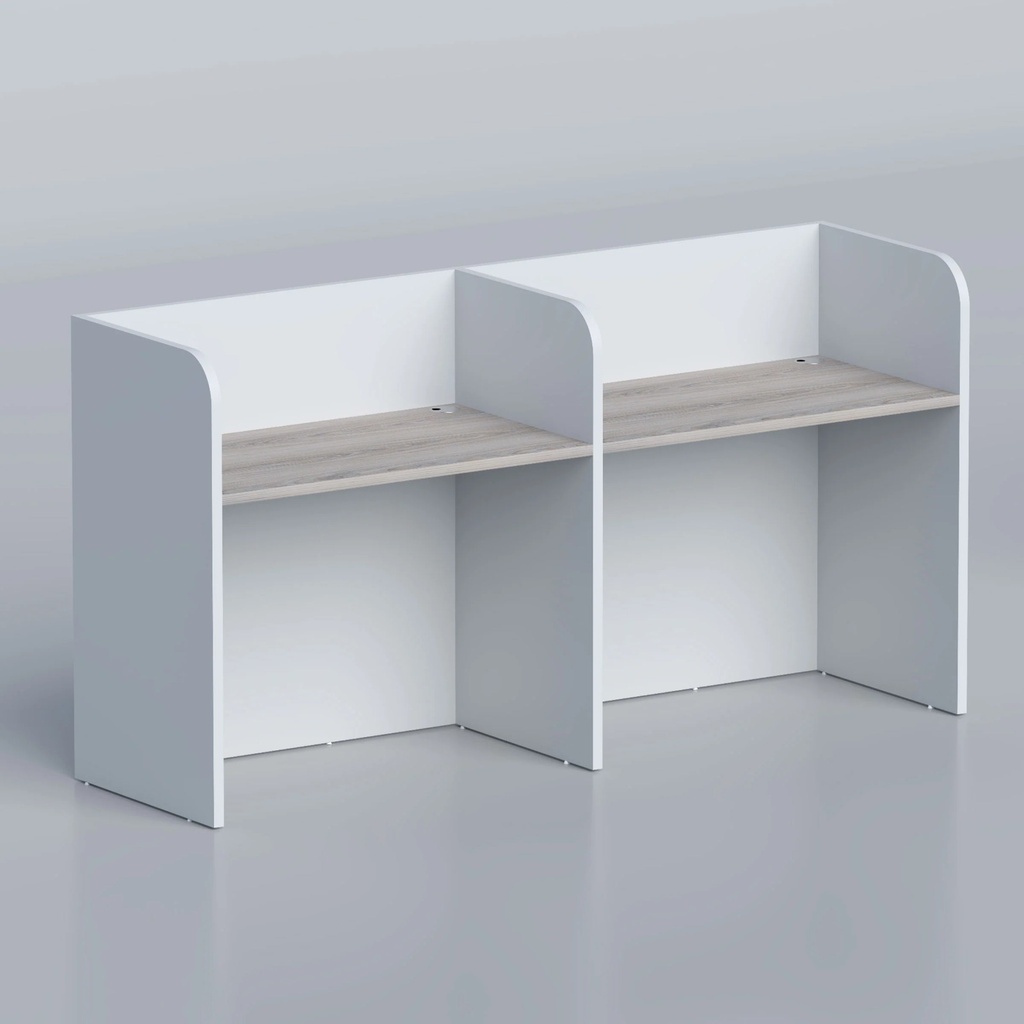 CraftDesk Side by side Two seater Workstation 