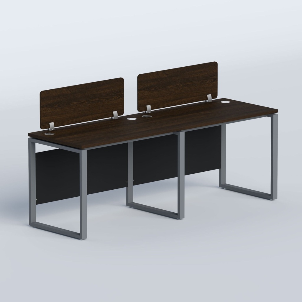 Canvas Side by side Two seater Workstation