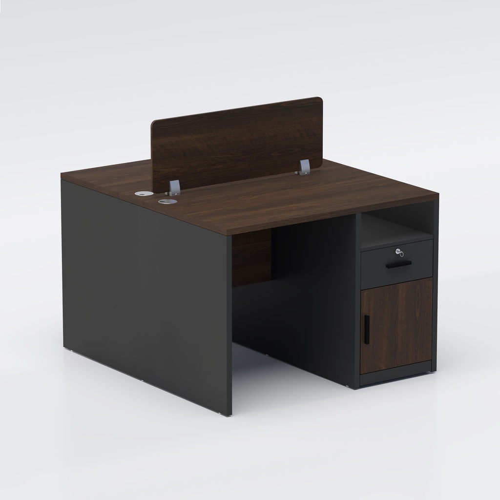 TaskFlow Face to face two seater Workstation 