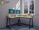 L Shaped - Gaming Table | TV11-003
