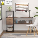 Tudor - Study Table with Drawer Shelve | TV11-004