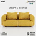 Fuzzy 2-Seater Sofa | HSV2-002