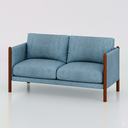 Formo 2 Seater-sofa । HSV2-053