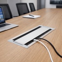 Dual Flip-Top Cable Grommet