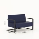 Axis Double Seater Sofa