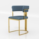  Halix Golden Dining Chair